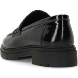 MANFIELD - Mocassins - Zwart - Leer