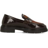 MANFIELD - Mocassins - Bruin - Glad Leer