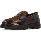 MANFIELD - Mocassins - Bruin - Glad Leer