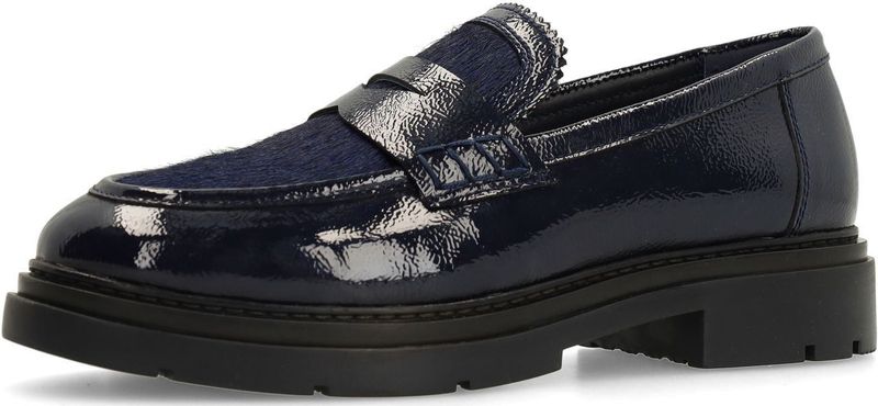 Manfield - Loafers - Donkerblauw