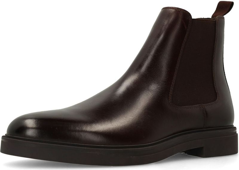 Manfield - Chelsea Boots - Bruin - Leren Schoen