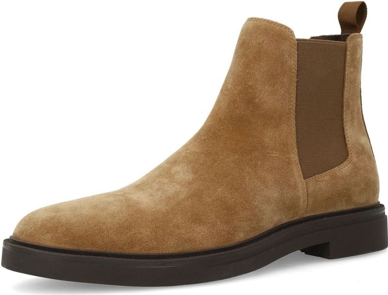 Manfield - Chelsea Boots - Taupe - Heren