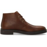 Manfield - Veterboots - Bruin - Leer