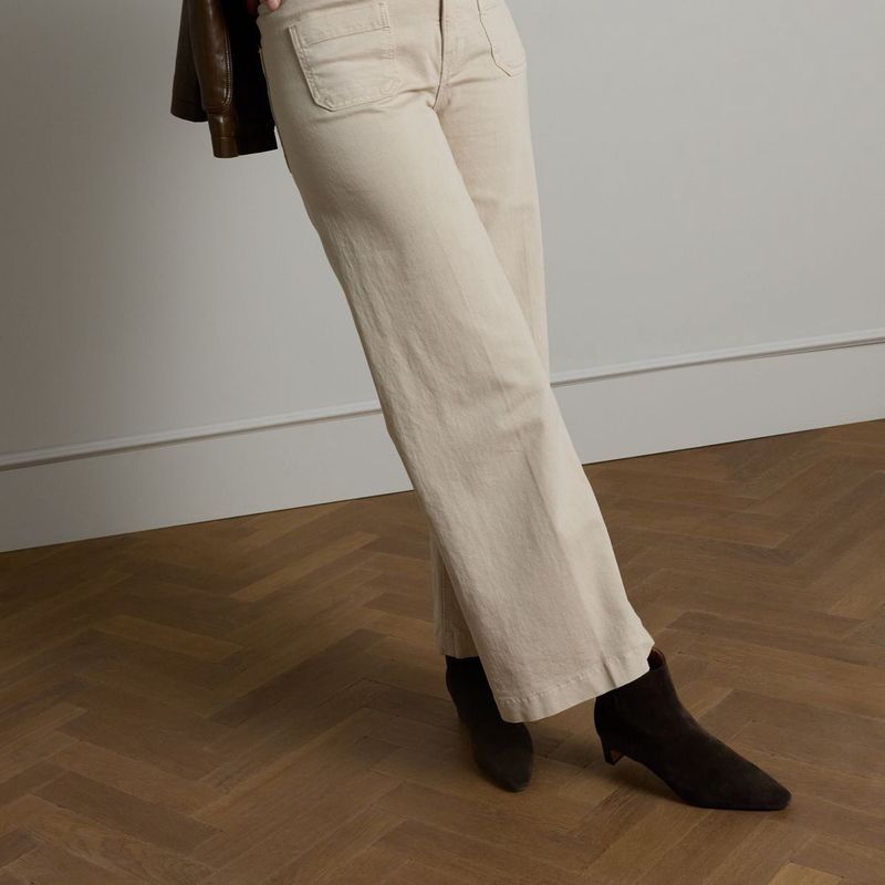 Manfield - Enkellaarsjes - Donkerbruin - Suède - Hak 3 cm