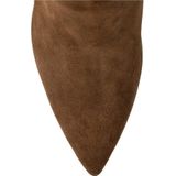 Manfield - Hoge Laarzen - Taupe - Suède