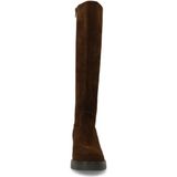 Manfield - Hoge Laarzen - Donkerbruin - Suède