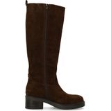 Manfield - Hoge Laarzen - Donkerbruin - Suède