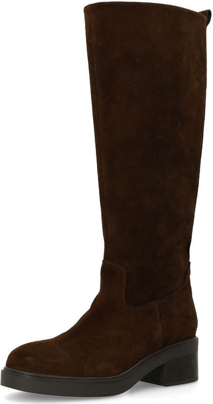 Manfield - Hoge Laarzen - Donkerbruin - Suède