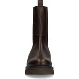 Manfield - Chelsea Boots - Bruin - Leren