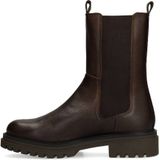 Manfield - Chelsea Boots - Bruin - Leren
