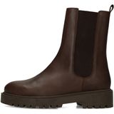 Manfield - Chelsea Boots - Bruin - Leren Schoenen