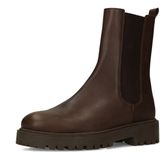 Manfield - Chelsea Boots - Bruin - Leren Schoenen