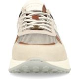 Manfield - Sneakers - Beige - Suède - Witte Zool