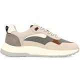 Manfield - Sneakers - Beige - Suède - Witte Zool