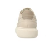 Manfield - Heren Sneakers - Beige - Suède - Grijze Details