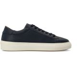 Manfield - Sneaker - Leer - Platte Zool - Vetersluiting