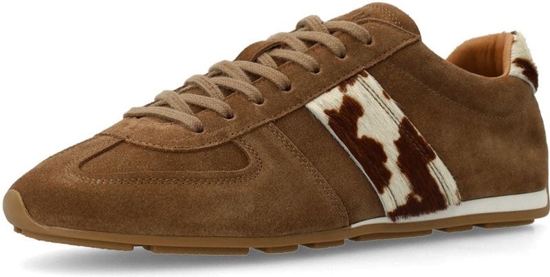 Manfield - Sneaker - Suède - Casual Uitstraling