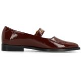 Manfield - Loafer - Lak - Leer - Comfortabele Hak