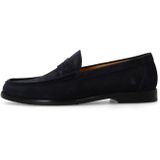 Manfield - Loafers - Donkerblauw - Suède