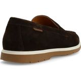 Manfield - Bruine Suède Loafers - Heren