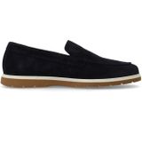 Manfield - Loafers - Donkerblauw - Suède