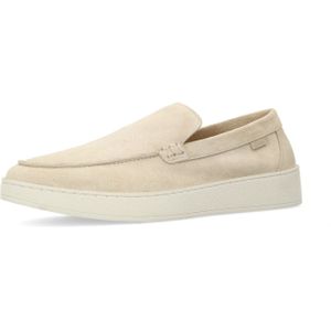 Manfield - Loafers - Beige - Suède