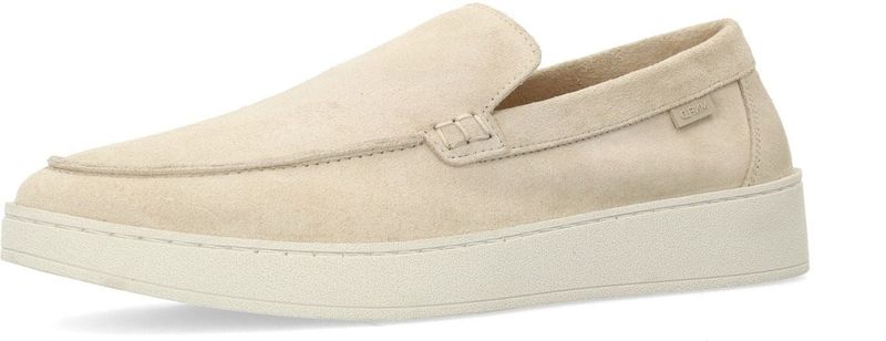 Manfield - Loafers - Beige - Suède