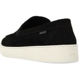 Manfield - Loafers - Zwart - Suède