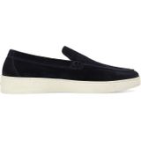 Manfield - Loafers - Donkerblauw - Suède