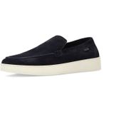 Manfield - Loafers - Donkerblauw - Suède