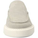 Manfield - Loafers - Lichtgrijs - Suède