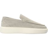 Manfield - Loafers - Lichtgrijs - Suède