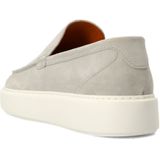 Manfield - Loafers - Lichtgrijs - Suède