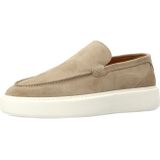 Manfield - Loafers - Beige - Suède