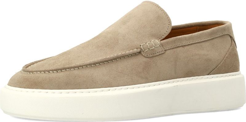 Manfield - Loafers - Beige - Suède