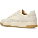 Manfield - Leren Sneakers - Ecru