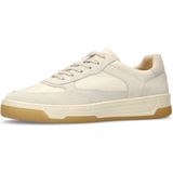 Manfield - Leren Sneakers - Ecru