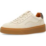 Manfield - Suède Sneakers - Ecru