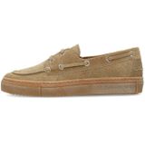 Manfield - Bootschoenen - Beige - Suède - Heren