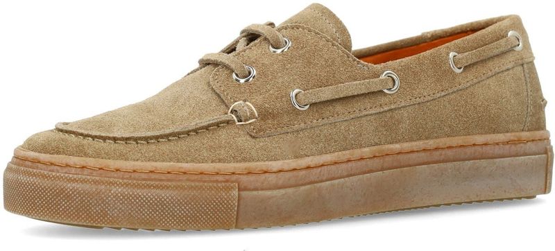 Manfield - Bootschoenen - Beige - Suède - Heren