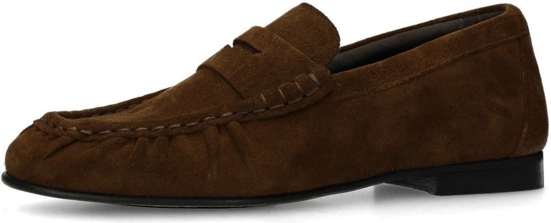 Manfield - Loafers - Bruin - Suède