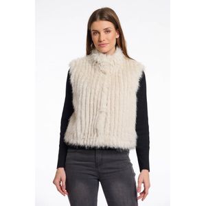 Rino & Pelle - Gilet Dava - Off White - Dames Gilet