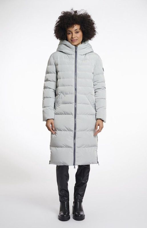 Rino&Pelle - Keila - Faux-fur Jas - Lichtblauw