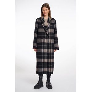 Rino&Pelle - Adria - Damesjas - Zwart Geruit