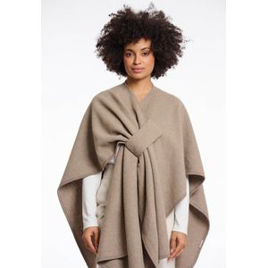 Rino & Pelle - Cape Marwa - Bruin - Dames Poncho