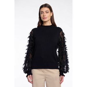 Rino&Pelle - Romi - Gebreide Trui - Zwart