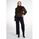 Ten Cate Basics organic cotton stretch voorgevormde bh top leopard voor Meisjes | Maat 70AA