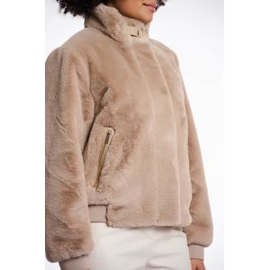Rino&Pelle - Ambra Jacket - Imitatiebont Damesjas - Licht Bruin