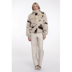 Rino & pelle Dames jas ecru (Maat: 34)