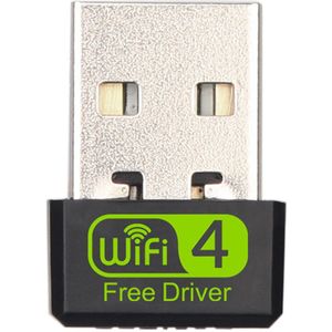 Wifi Ontvanger Mini Draagbare Professionele Adapter Accessoires Netwerkkaart Draadloze Dongle High Speed Internet Voor Computer Usb